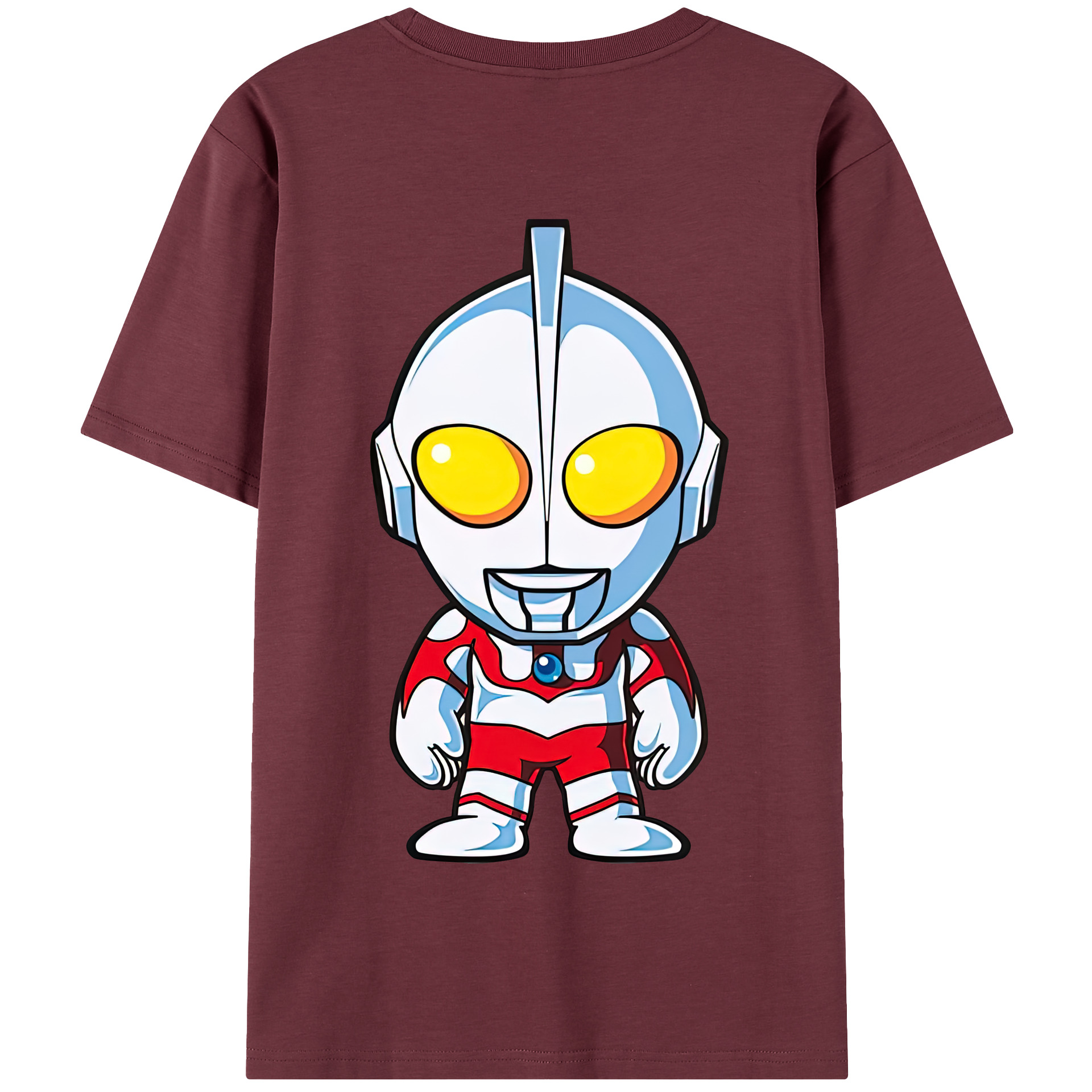 （画像用） ウルトラマン Ultraman 綿100％半袖Tシャツ（背面プリント）